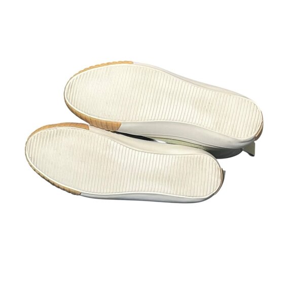 J Crew Hi-Top Canvas Lace-up Sneaker Women’s Sz 8 Pistachio Basketball Skater - Picture 5 of 5